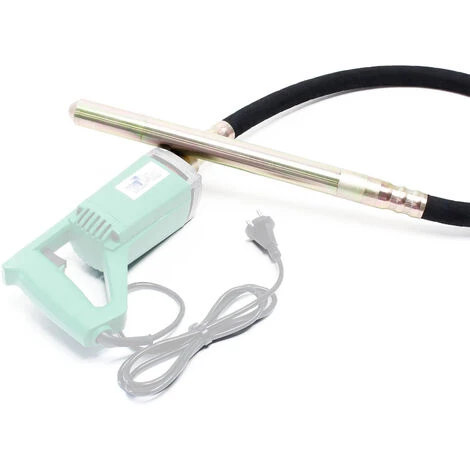 WILTEC Rüttelflasche, Ø 35mm 150cm Länge, Flexible Welle, Für Elektro Betonrüttler – Bild 2