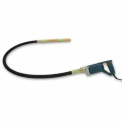EBERTH Betonrüttler Flaschenrüttler Betonverdichter Elektrisch 800W, Schlauchlänge 2m, Stahlverstärkte Rüttelflasche Mit 35mm Durchmesser, Flexible Welle, Tragbar, 230V, Ein, Aus-Schalter