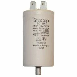 ATIKA Ersatzteil | Kondensator 16üF 450V Für Betonmischer AKM 130 / Profi 145 S