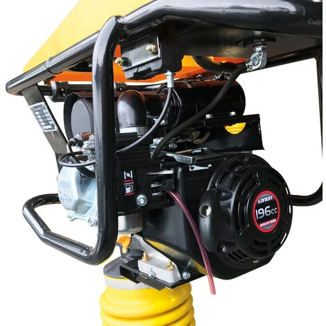 BAMATO - BAVARIAN MACHINE TOOLS BAMATO Vibrationsstampfer V-85G Mit Fahrwerk – Bild 4