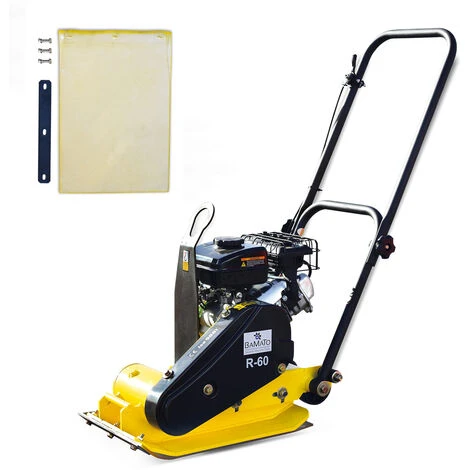 BAMATO - BAVARIAN MACHINE TOOLS BAMATO Rüttelplatte R-60 Mit Gummimatte