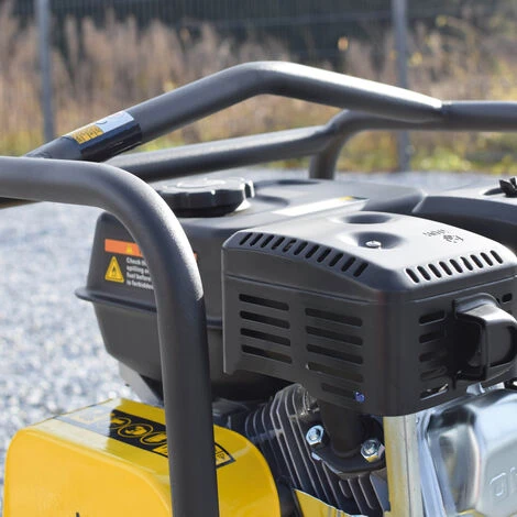 BAMATO - BAVARIAN MACHINE TOOLS BAMATO Rüttelplatte R-100 Mit Gummimatte & Zubehörkit – Bild 5