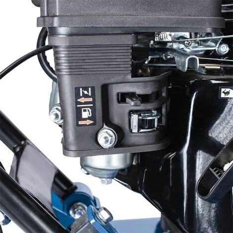 Scheppach Benzin Rüttelplatte HP1400S 2,0PS 13kN Fahrvorrichtung Gummimatte – Bild 3