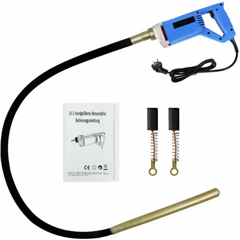 DAY PLUS Betonrüttler 850W Innenrüttler Handrüttler Rüttelflasche Flaschenrüttler – Bild 3