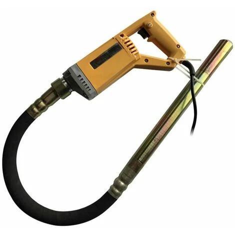 SOEKAVIA Hand-Betonrüttler Handrüttler Rüttelflasche Innenrüttler Flaschenrüttler 850W 1m